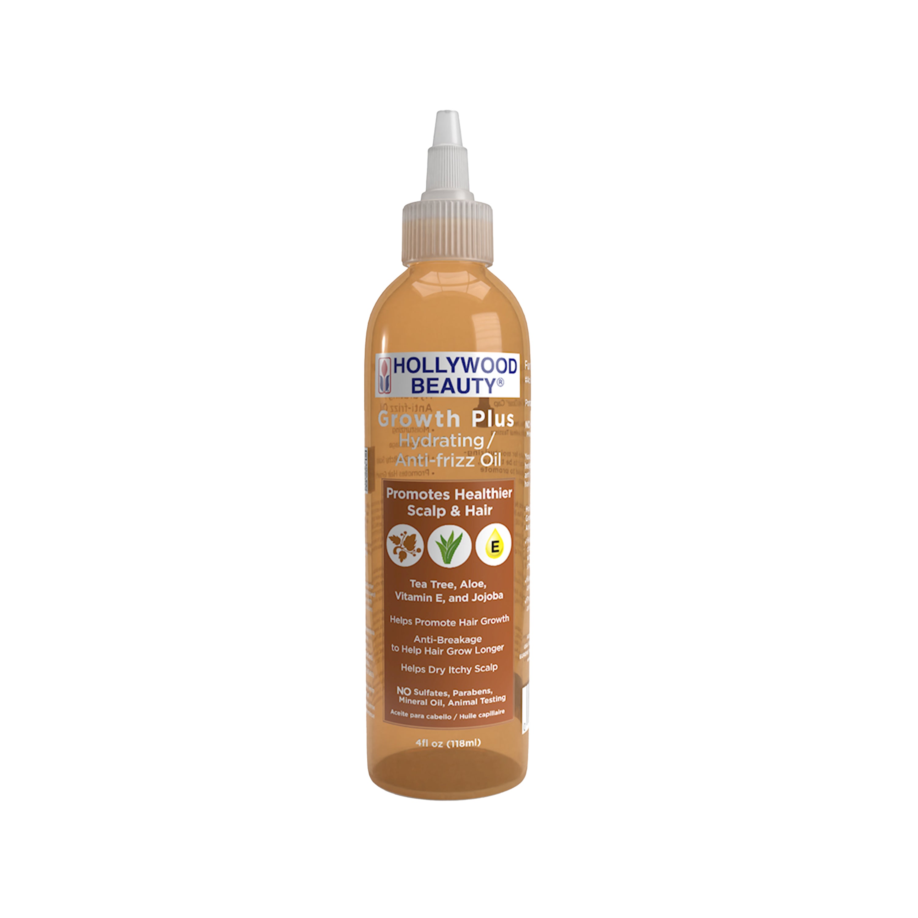 Growth Plus Hydrating/Anti-Frizz Oil - 4 fl oz