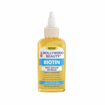 Biotin 100% Natural Oil Blend for Hair, Scalp, Skin, and Nails - 2 fl oz