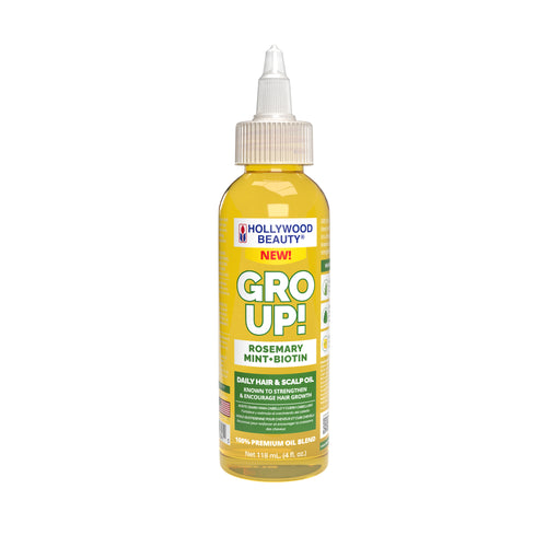 Gro Up! Rosemary, Mint + Biotin Daily Skin & Scalp Oil - 4 fl oz