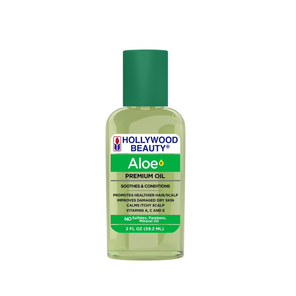 Aloe Premium Oil for Hair, Scalp, Skin, and Nails - 2 fl oz