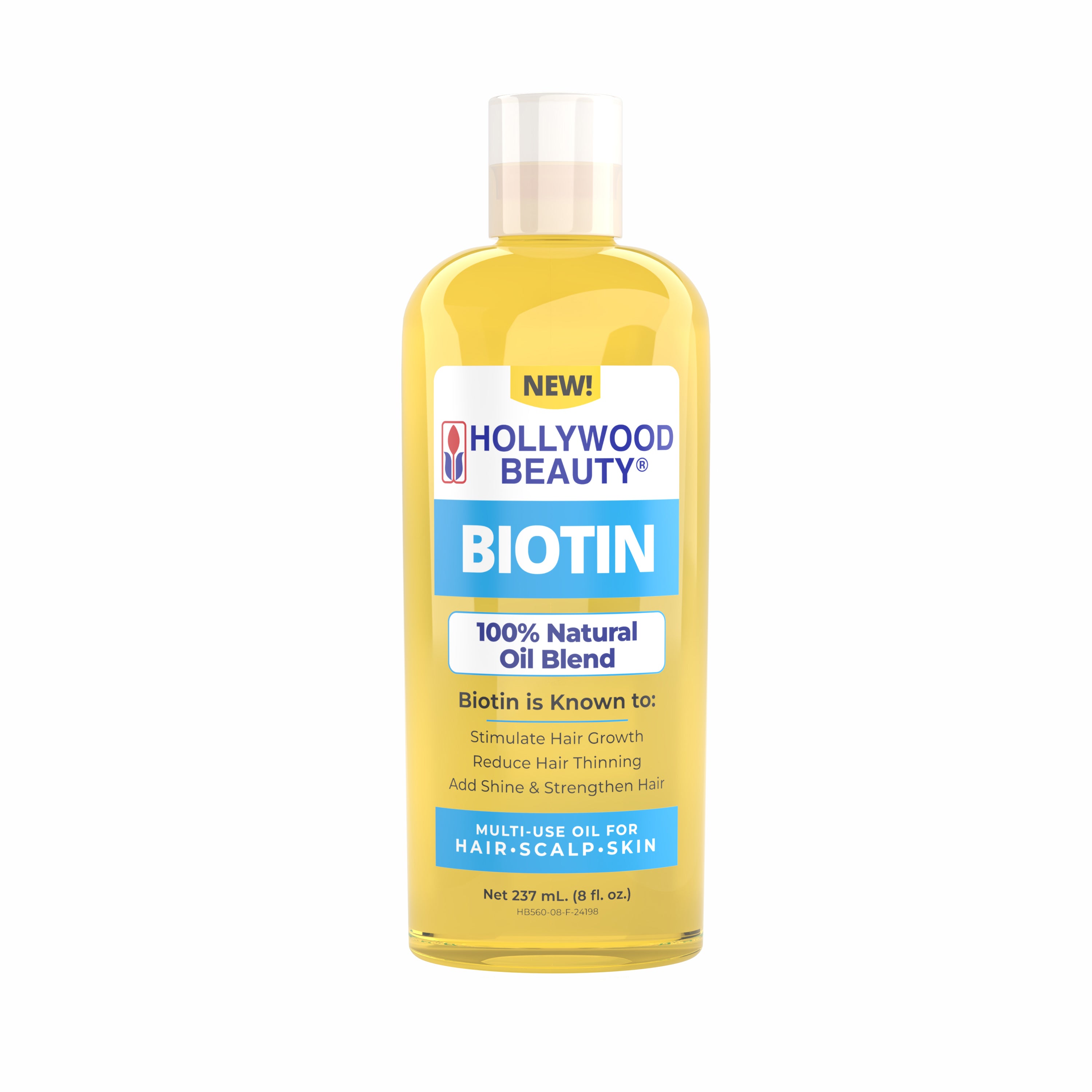 Biotin 100% Natural Oil Blend for Hair, Scalp, and Skin