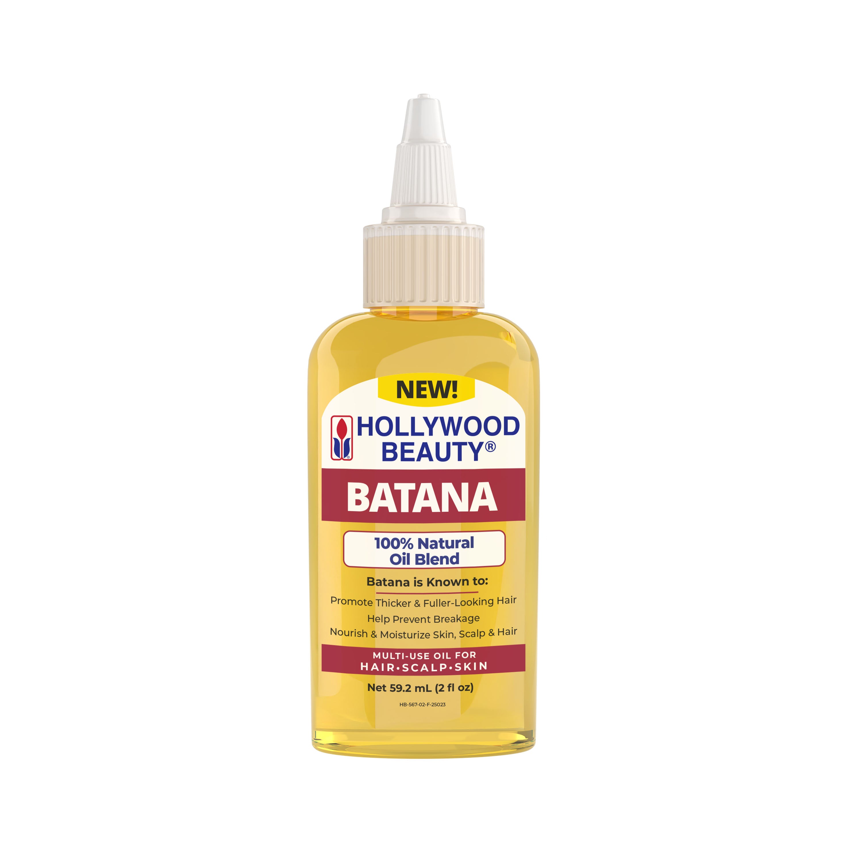 Batana 100% Natural Oil Blend for Hair, Scalp, Skin, and Nails