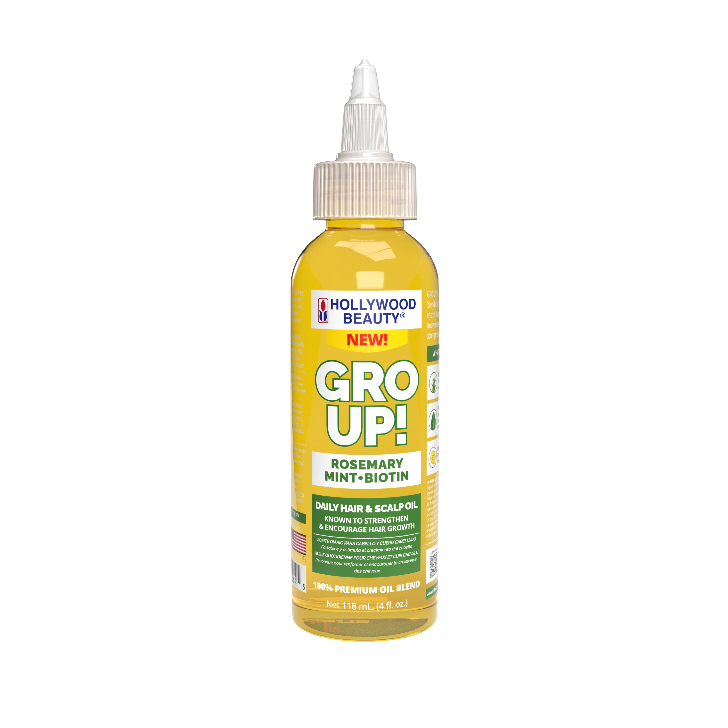 Gro Up! Rosemary, Mint + Biotin Daily Skin & Scalp Oil